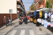 El mercado dejará de celebrarse en la calle Arbeca. 