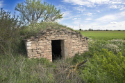 Els murs dels marges de pedra seca de Mas Ramon, Guissona, entre els més ben conservats a la Segarra.