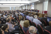 Reunió ahir de la junta general d’accionistes, a la qual van assistir 372 representants.