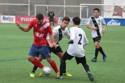 Una jugada del partido de ayer entre el Balaguer B y la EF Tremp.