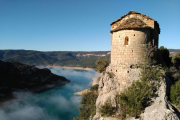 La zona de l’ermita on es col·locaran les bastides.