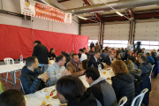 Els bombers van celebrar ahir al parc de Lleida la seua festa patronal.