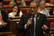 El president de la Generalitat, Quim Torra, aquest