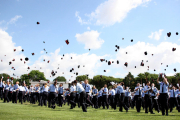 Imagen de archivo de una graduación de los Mossos d’Esquadra en el Institut de Seguretat Pública de Mollet del Vallès.