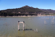 El invierno y la primavera han sido inusualmente húmedos. En la fotografía, el pantano de Rialb.