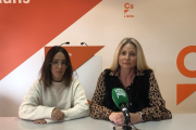 Cristina Daza y Maria Burrel, candidatas de Cs al Senado y Congreso.