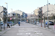 Imatge d’arxiu del passeig Pompeu Fabra de Tremp.