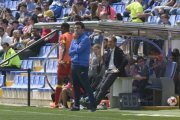 Gerard Albadalejo, diumenge passat al camp de l’Hèrcules.