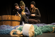 Una escena de l’obra de titelles ‘Loïc’, amb què la nova companyia lleidatana UN Teatre es donarà a conèixer al gran públic en el marc de la Fira de Titelles.