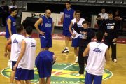 Paco García y Comenge, con el Lleida el último año de ACB.