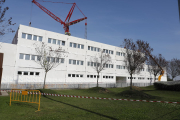 Las obras del nuevo edificio del hospital Arnau de Vilanova.