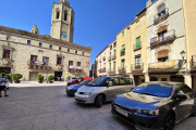 Imagen de la plaza Major de Cervera.