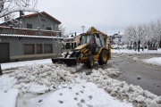 El Glòria arriba al Pirineu i deixa 2.000 abonats sense llum i fins a 80 cm de neu