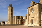 Vista de la Seu Vella de Lleida