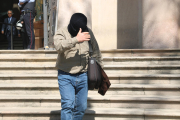 Joaquín Benítez, exprofesor de Maristes de Sants - Les Corts, durante el juicio en marzo de 2019. 