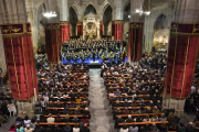 La iglesia de Santa Maria se llenó el año pasado hasta la bandera.