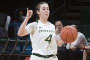 Laia Raventós, durant el seu periple a les Charlotte 49ers.