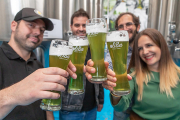 Oliba Green Beer, la primera cerveza verde de oliva del mundo, creada en Lleida