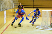 Àlex Joseph, en una acció del partit amb el Voltregà.