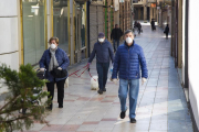 La calle Santa Anna de Tàrrega el pasado lunes, día de mercado semanal.