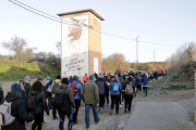 Las participantes pudieron observar los murales artísticos que han hecho que Penelles se haya convertido en un referente turístico. 