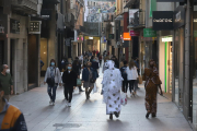 Las terrazas del Eix Comercial también se llenaron.