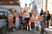 Pequeños capgrossos que participaron en la fiesta. 