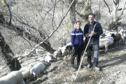 Anna Plana, de Casa Perales (que inicia el proyecto junto a Casa Francesca), y Albert Martí, de Llessui. 