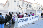 Imagen de archivo de una de las protestas del Ampa del centro.