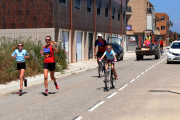 Algunos participantes corrieron acompañados por su familia.