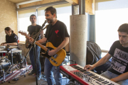 Concierto de presentación del disco ayer en El Talladell.