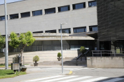 La fachada del hospital Santa Maria de Lleida.