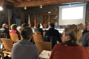 Imatge de la reunió del Patronat d’Aigüestortes.