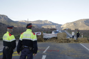 Los CDR cortaron la vía en ambos sentidos con balas de pajas.