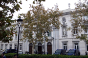 Vista del edificio del Tribunal Supremo en Madrid. 