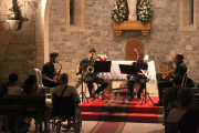 InMotion Sax Quartet omple de jazz l'ermita de Sant Eloi de Tàrrega