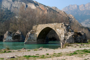 Imagen de archivo del Pont Trencat de Camarasa. 