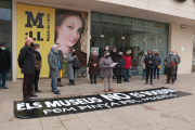 VÍDEO. Concentració en defensa de la col·lecció del Museu de Lleida