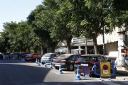 Ayer ya se instaló la señalización para que los coches no aparquen junto al centro cívico de Balàfia.