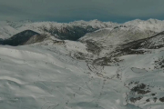 Imatge de neu aquesta setmana sobre les pistes de Boí Taüll.