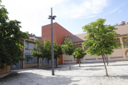 Vista exterior del Aula Municipal de Teatre de Lleida. 