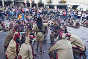 L’arcàngel Sant Miquel acaba sotmetent els diables després dels tradicionals Versots, aquest any dedicats al nou alcalde.