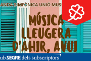 La Banda Simfònica Unió Musical de Lleida ens interpretarà cançons clàssiques de la música popular.