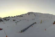 Foto d’un remuntador a l’estació de Baqueira Beret, que obre la totalitat de les pistes.