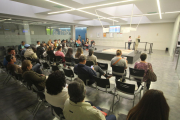 Sala de espera del Servei d’Ocupació de Catalunya en Lleida.