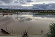 La pluja afecta el futbol