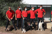 La sede de Lleida contará con 6 perros y 6 guías caninos además de 3 guías voluntarios con sus perros.