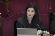 Rosa María Seoane, representant de l’Advocacia de l’Estat durant el judici del procés.