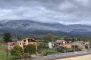 Vistas de la Serra del Montsec desde la población de Àger.