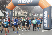 La Mitja Marató de Lleida ha estat la primera cursa a què s’ha aplicat la nova taxa de la Guàrdia Urbana.